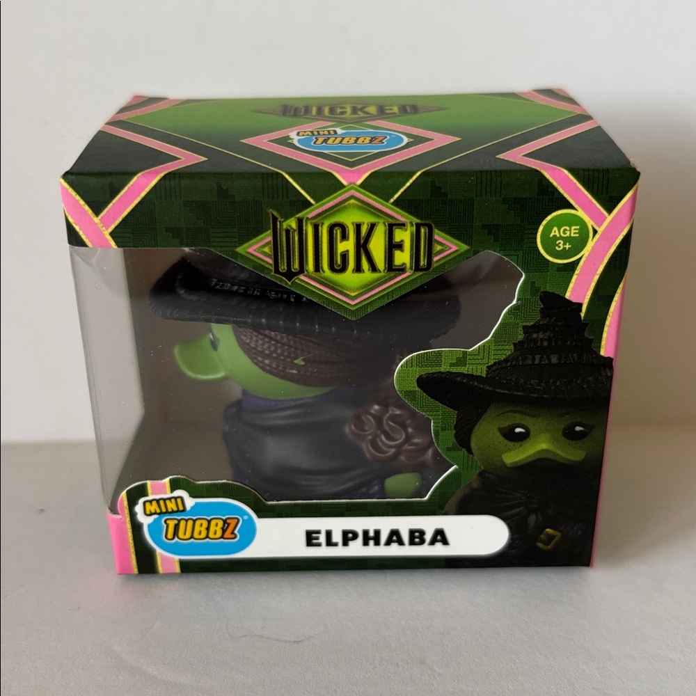 ☀️Wicked Elphaba Mini Tubbz Rubber Duck